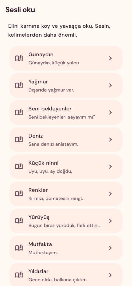 Sesli oku